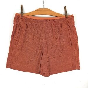 Athleta Lightweight Athletic Echo Shorts in Burnt Orange Size 12
